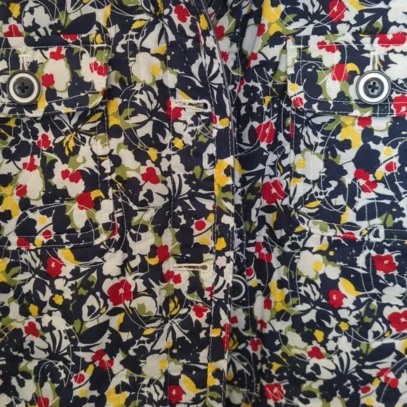 Christopher & banks quilted reversible L women's blazer - Picture 3 of 7